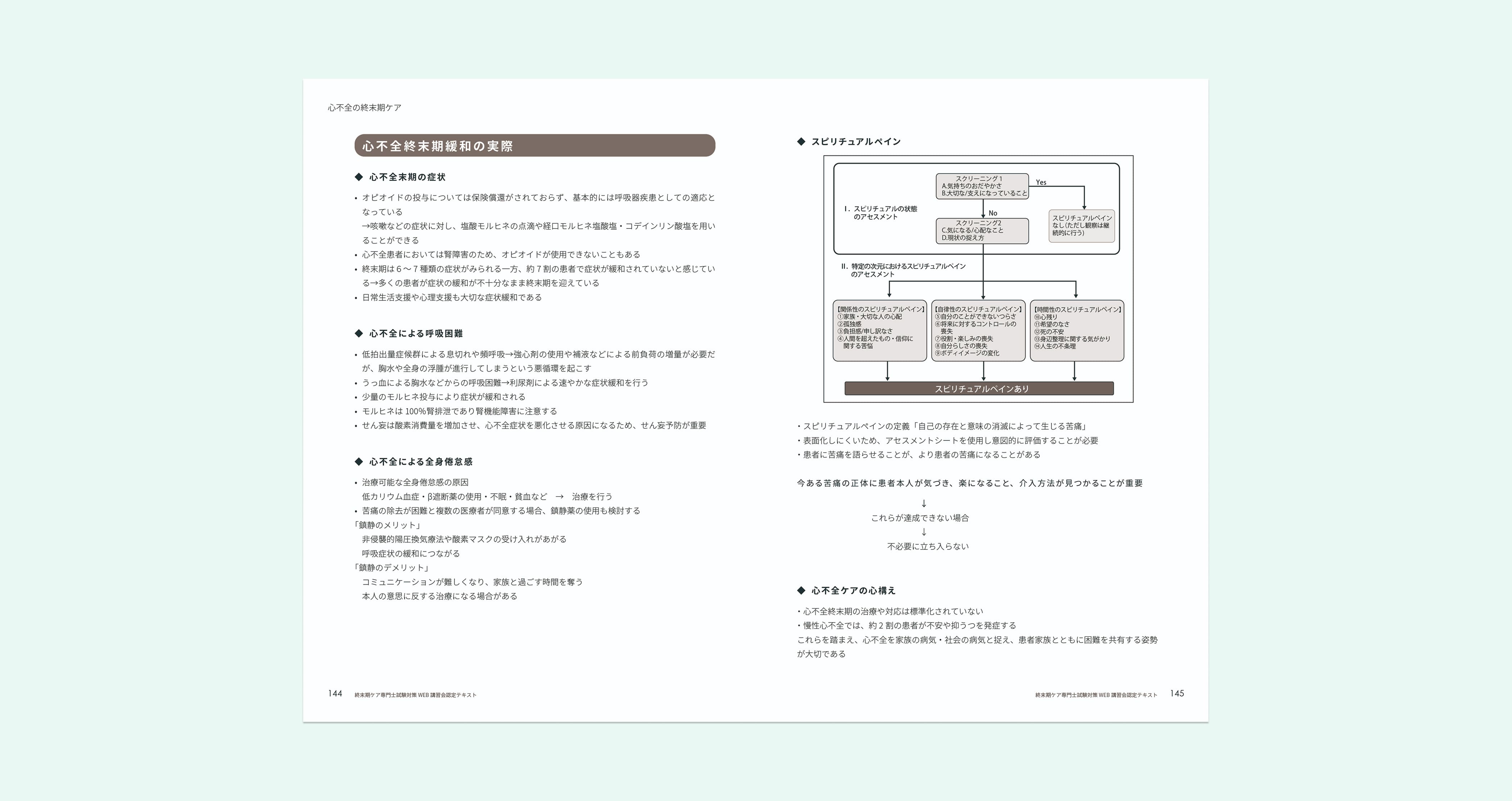 終末期ケア専門士 公式テキスト テキストサンプル画像