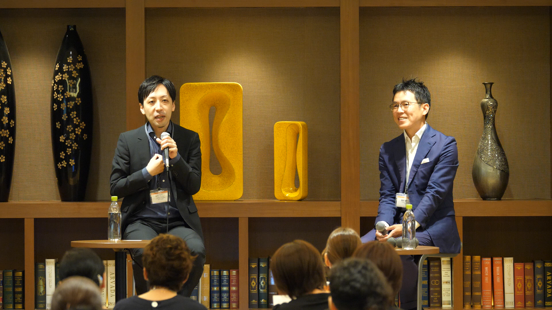 メイン会場 執筆者対談セミナーの様子